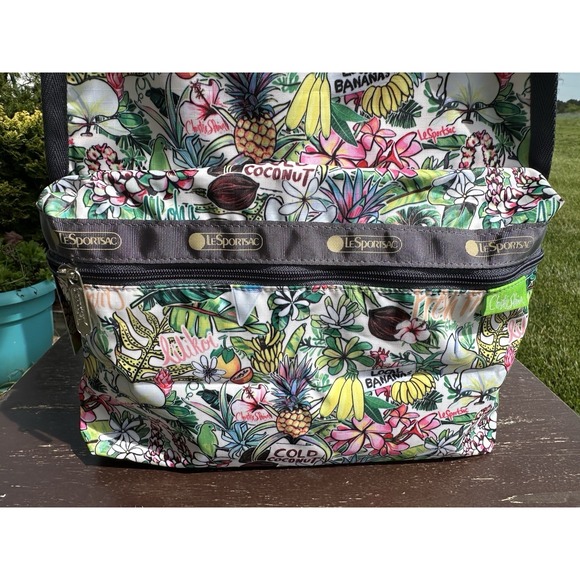 Lesportsac backpack Exclusive Chistie Shinn Hawaii Fresh fruits Limited Edition - Picture 6 of 10